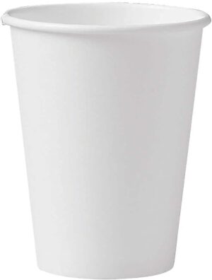 Solo 412WN-2050 12 oz White SSP Paper Hot Cup (Case of 1000)