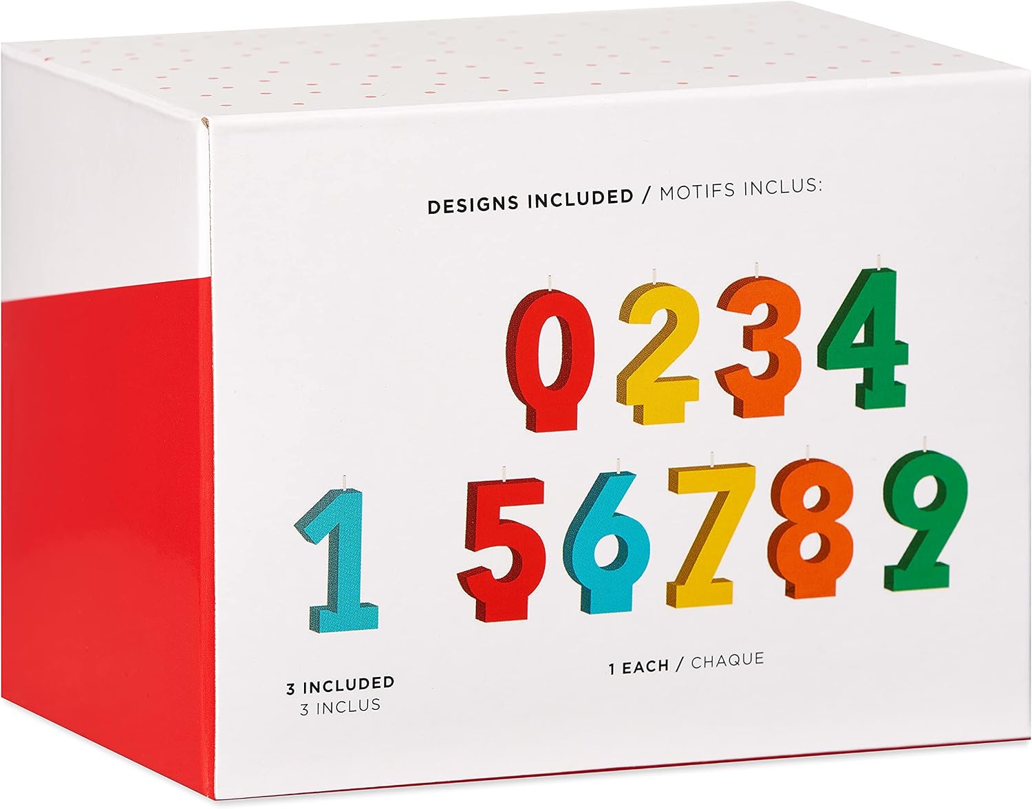 American Greetings Birthday Number Candles, Numbers 0-9 (12-Count) - Image 3