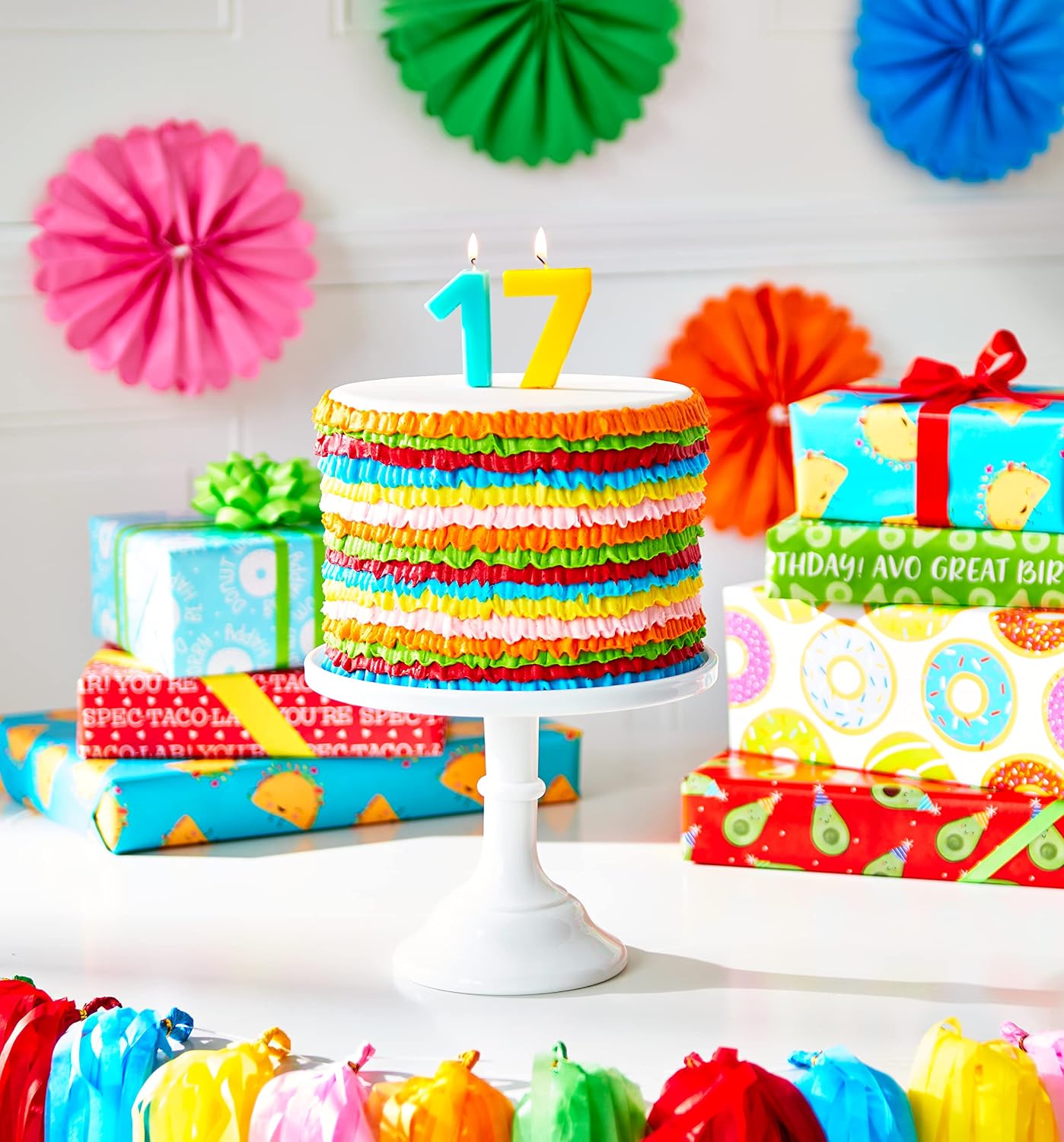 American Greetings Birthday Number Candles, Numbers 0-9 (12-Count) - Image 4